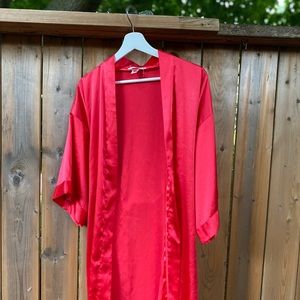 Victoria Secret Red Robe